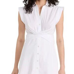 Veronica Beard Nagano White Shirt Dress - Size 2 (NWT)